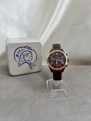 fosil10 Fossi - Acero Inoxidable con Cronógrafo, Vino