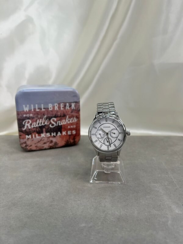 Fossil – Multifunción Acero Texturizado